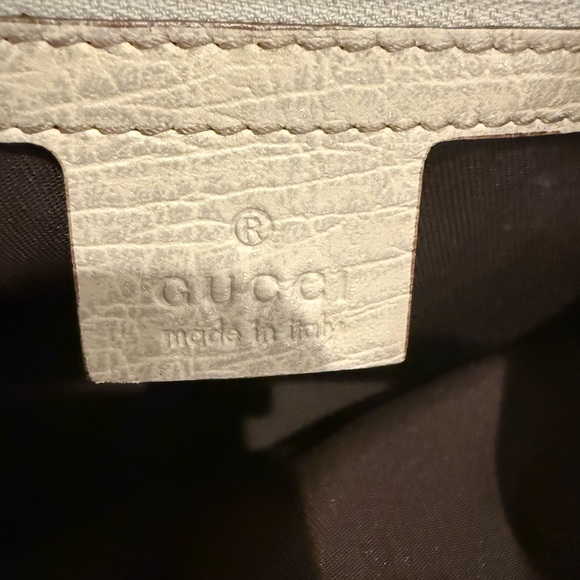 Gucci Beige and Brown Monogram Tote - Picture 5 of 7